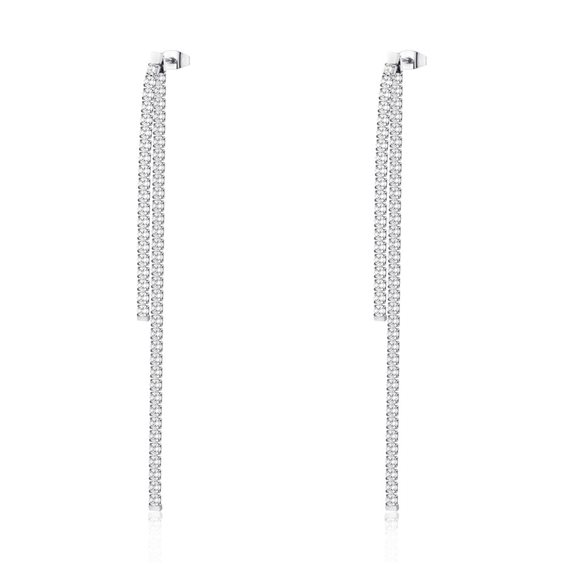 Orecchini Brosway Donna Desideri in Acciaio Cubic Zirconia BEIE003 - BEIE003